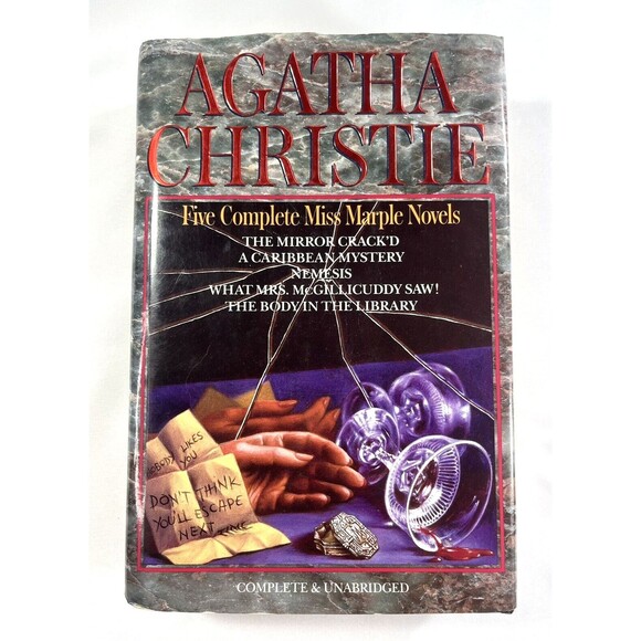 Agatha Christie: Five Complete Miss Marple Novels by Agatha Christie 1980 - Picture 1 of 9
